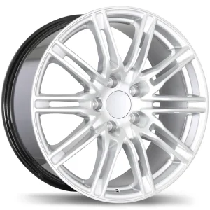Replika – R158 – Silver – 18″x8″ 50mm – All weather Wheels – R158-1880-53HN+50R715